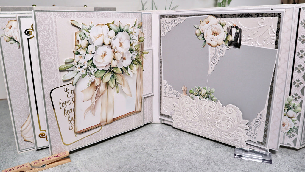 Album Matrimonio Scrapbooking Fatto a Mano – Special Day