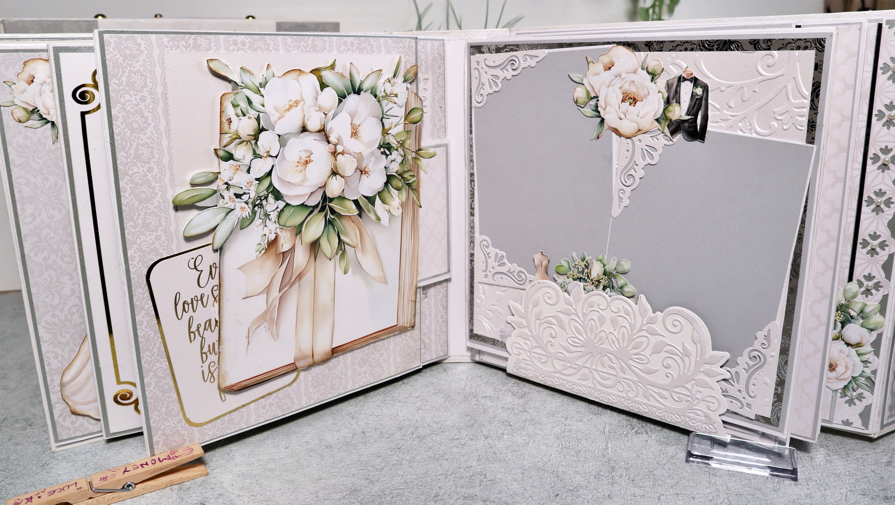 Album Matrimonio Scrapbooking Fatto a Mano – Special Day