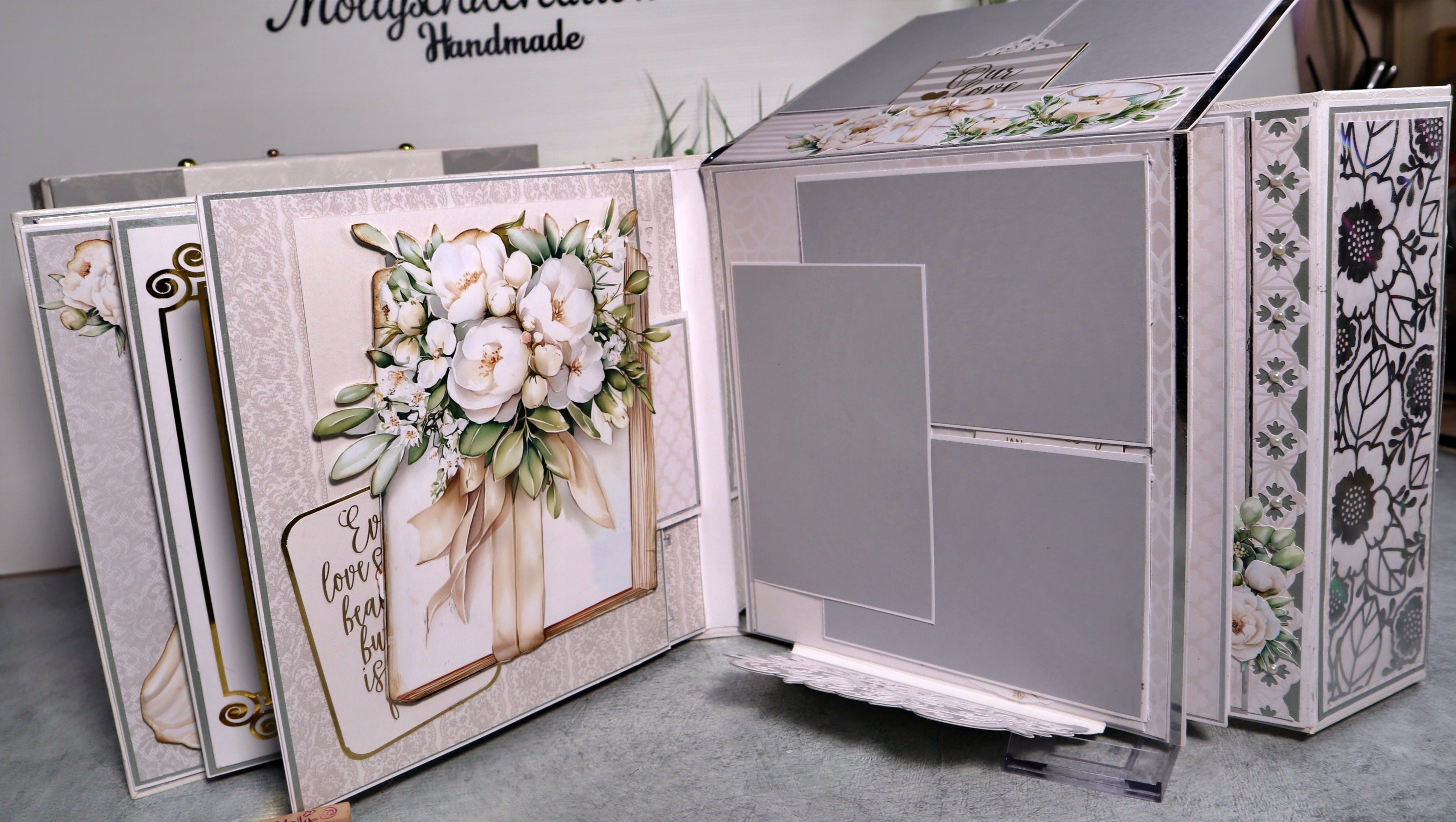 Album Matrimonio Scrapbooking Fatto a Mano – Special Day