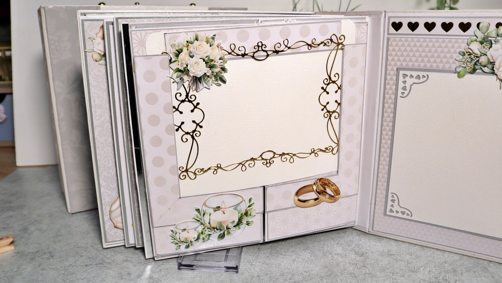 Album Matrimonio Scrapbooking Fatto a Mano – Special Day