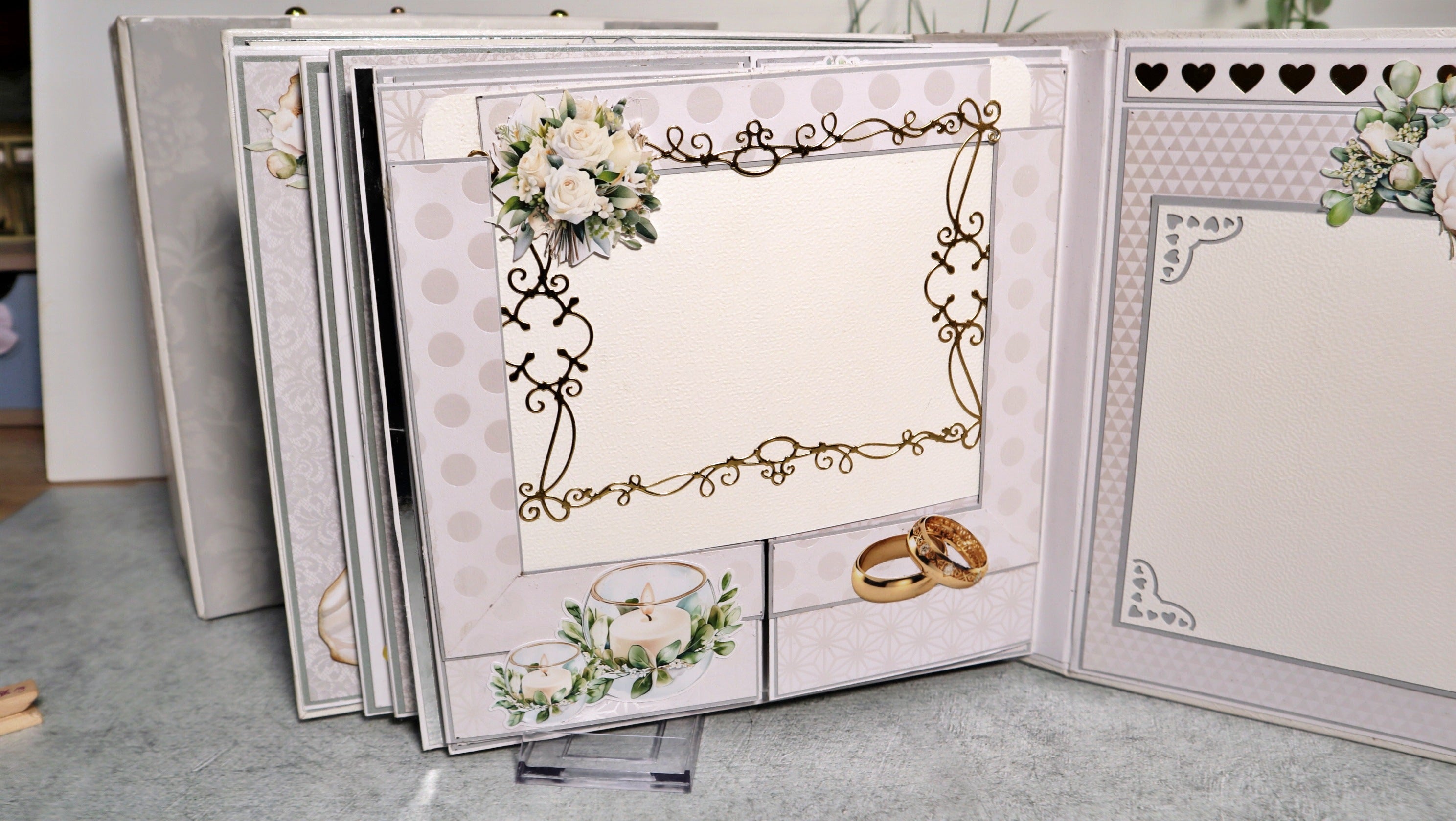Album Matrimonio Scrapbooking Fatto a Mano – Special Day